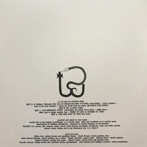 Виниловая пластинка Godspeed You Black Emperor! - G_d's Pee At State's End! (Black Vinyl 2LP)