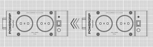 Компактный модуль чистого питания Powergrip PowerRail