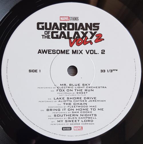 Виниловая пластинка Various Artists, Guardians of the Galaxy Vol. 2: Awesome Mix Vol. 2 (Original Motion Picture Soundtrack)