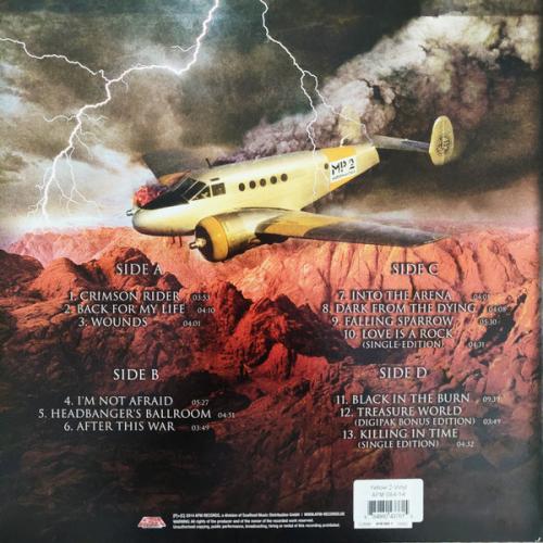 Виниловая пластинка Masterplan - Aeronautics (Limited Edition, Yellow Vinyl 2LP)