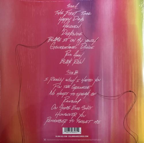 Виниловая пластинка Blink-182, Nine (Black Vinyl/Gatefold)