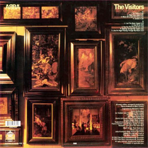 Виниловая пластинка Abba, The Visitors