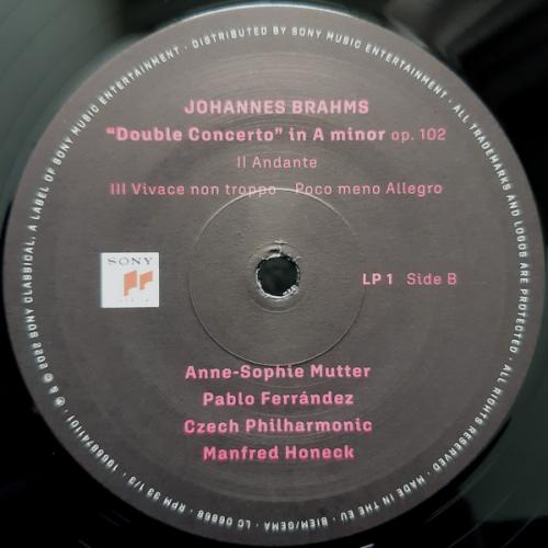 Виниловая пластинка Mutter, Anne-Sophie; Ferrandez, Pablo - Brahms: Double Concerto; Schumann: Piano Trio (180 Gram Black Vinyl 2LP)