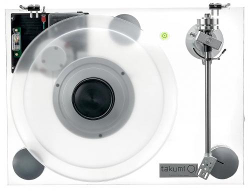 Проигрыватель виниловых дисков Takumi TT Level 2.1DC Transparent