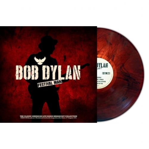 Виниловая пластинка DYLAN BOB - FESTIVAL MAN - WOODSTOCK FESTIVAL II 1994 (RED MARBLE VINYL) (LP)