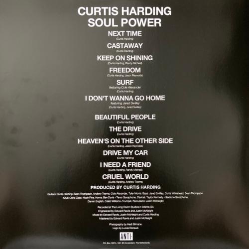 Виниловая пластинка Curtis Harding - Soul Power (Black Vinyl LP)