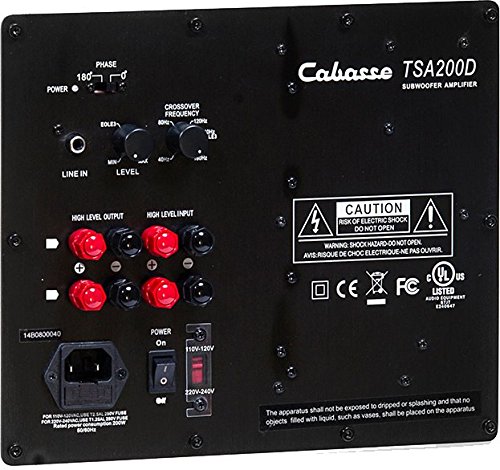 Сабвуфер Cabasse Santorin 30-200 Black pearl