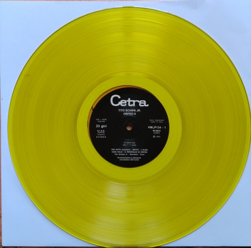Виниловая пластинка Tito Jr.Schipa - Orfeo 9 (Coloured Vinyl 2LP)