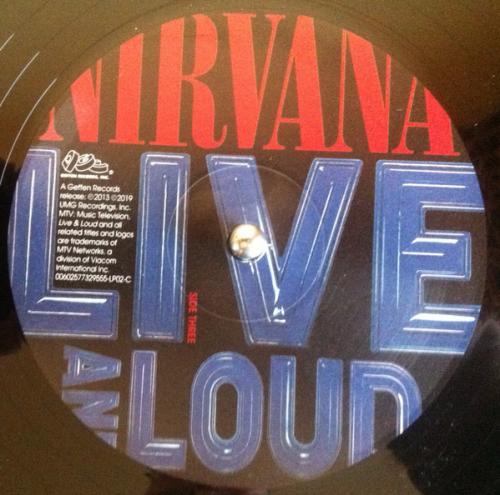 Виниловая пластинка Nirvana, Live And Loud