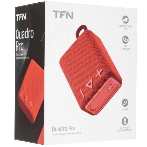 Портативная колонка TFN Quadro Pro red