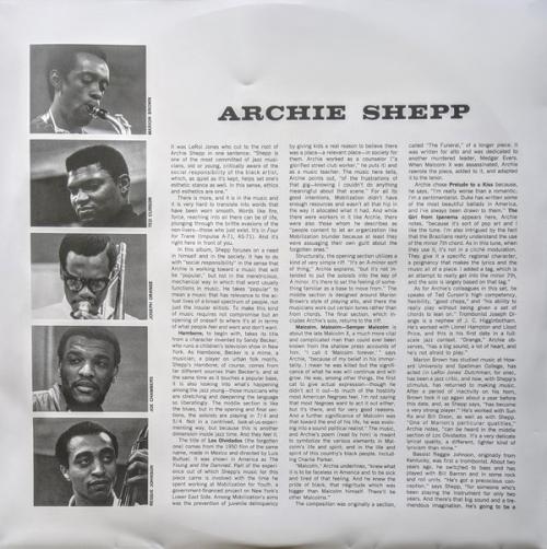 Виниловая пластинка Shepp, Archie, Fire Music