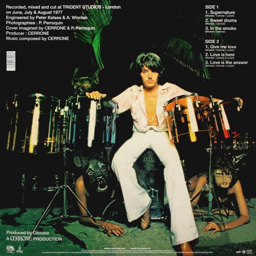 Виниловая пластинка Cerrone - Supernature  (LP+CD, Remastered, Pale Green Vinyl LP)