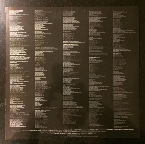 Виниловая пластинка George Michael LISTEN WITHOUT PREJUDICE (180 Gram/Remastered)