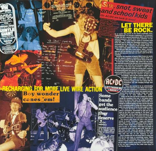 Виниловая пластинка AC/DC - Let There Be Rock (50th Anniversary, 180 Gram, Limited Golden Vinyl LP)
