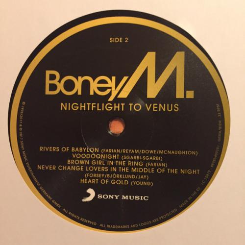 Виниловая пластинка Boney M. NIGHTFLIGHT TO VENUS (140 Gram)
