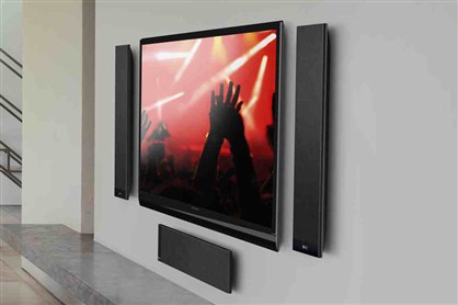 Настенная акустика KEF T301 black