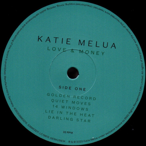 Виниловая пластинка Katie Melua - Love & Money (Black Vinyl LP)