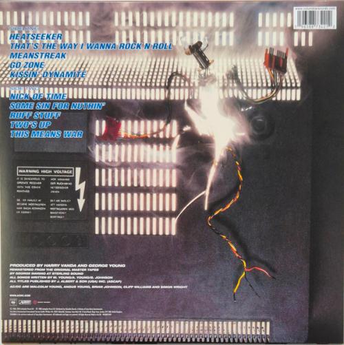 Виниловая пластинка AC/DC - Blow Up Your Video (Limited Gold Nugget Vinyl LP, Artwork Print)