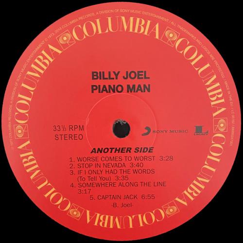 Виниловая пластинка Billy Joel PIANO MAN