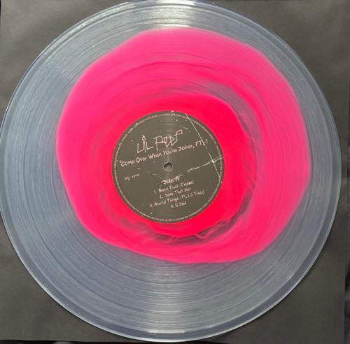 Виниловая пластинка Lil Peep - Come Over When You're Sober Pt. 1 (colouired) (Clear Pink Swirl Vinyl LP, 45 RPM)