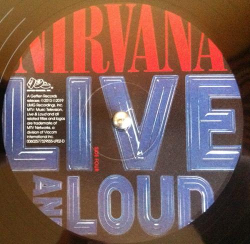 Виниловая пластинка Nirvana, Live And Loud