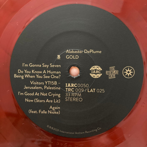 Виниловая пластинка DePlume, Alabaster - Gold – Go Forward In The Courage Of Your Love (Coloured Vinyl 2LP)