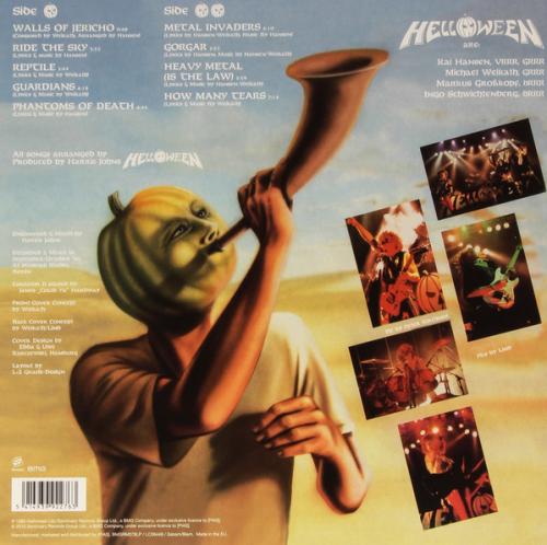 Виниловая пластинка Helloween — WALLS OF JERICHO (LP)