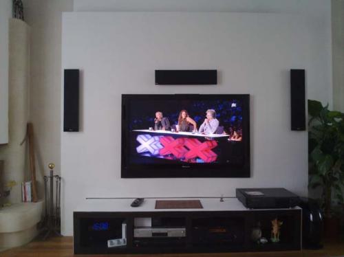 Настенная акустика KEF T301 black