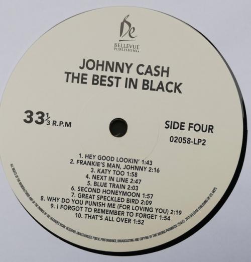 Виниловая пластинка Johnny Cash - THE BEST IN BLACK