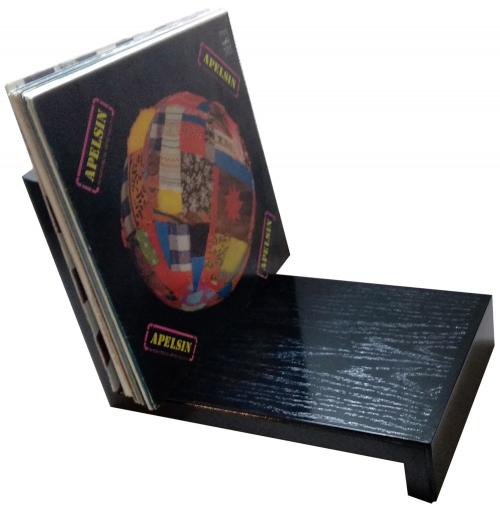 Подставка для виниловых пластинок VOXmodule VINYL STAND 02 (чёрный дуб)