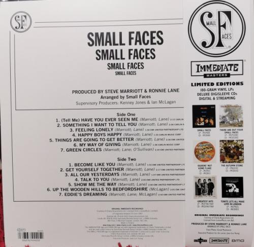 Виниловая пластинка Small Faces - Small Faces (Coloured Vinyl LP)