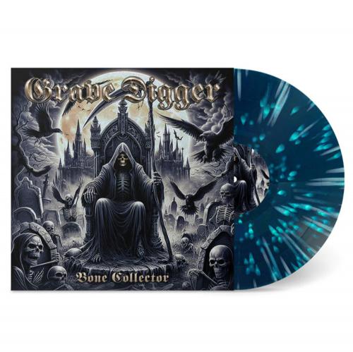 Виниловая пластинка Grave Digger - Bone Collector (Dark Blue Marbled Vinyl LP)