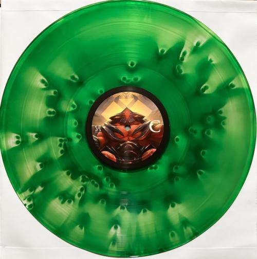 Виниловая пластинка OST (Game) - RuneScape: Elder God Wars Dungeon (Jagex Audio Team) (Clear Orange/Green With Cloud Effect Vinyl 2LP)