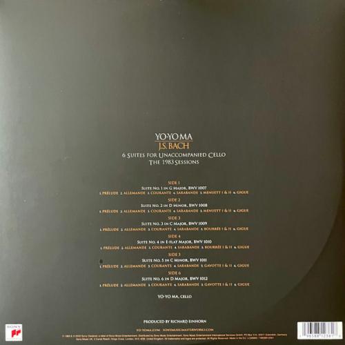 Виниловая пластинка Yo-Yo Ma - Bach: The Six Unaccompanied Cello Suites (picture) (Black Vinyl 3LP)