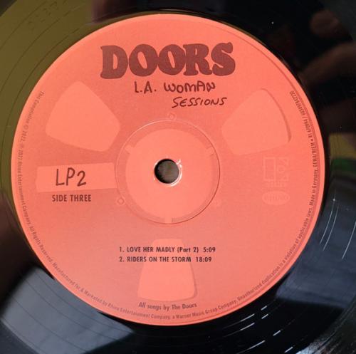 Виниловая пластинка DOORS THE - LA WOMAN SESSIONS - RSD 2022 RELEASE (4LP)