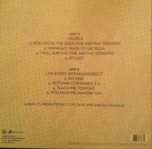 Виниловая пластинка Sony Aretha Franklin Sings The Great Diva Classics (Black Vinyl)