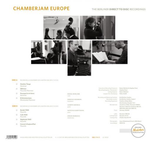 Виниловая пластинка ChamberJam Europe - Astor Piazzolla & Marcelo Nisinman (Audiophile Edition) (Black Vinyl LP)