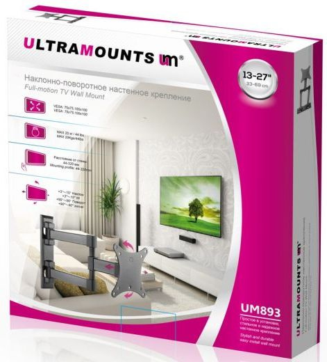 Кронштейн для телевизора Ultramounts UM893