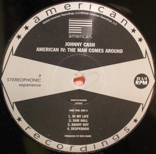 Виниловая пластинка Johnny Cash, American IV: The Man Comes Around (Back To Black)