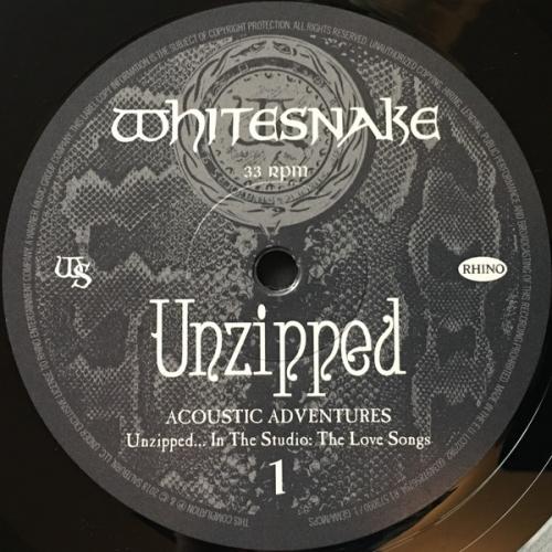 Виниловая пластинка PLG Whitesnake Unzipped (180 Gram Black Vinyl)
