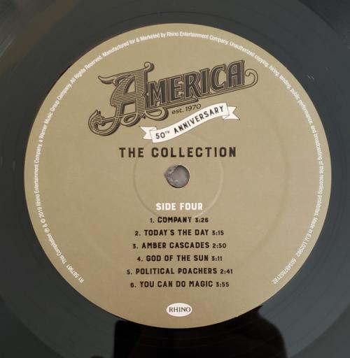 Виниловая пластинка America, 50th Anniversary: The Collection (Black Vinyl/Gatefold)