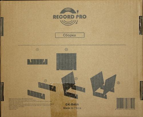 Подставка для пластинок RECORD PRO GK-R40A (дерево)
