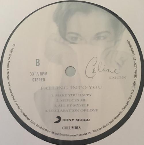 Виниловая пластинка Sony Celine Dion Falling Into You (Black Vinyl)