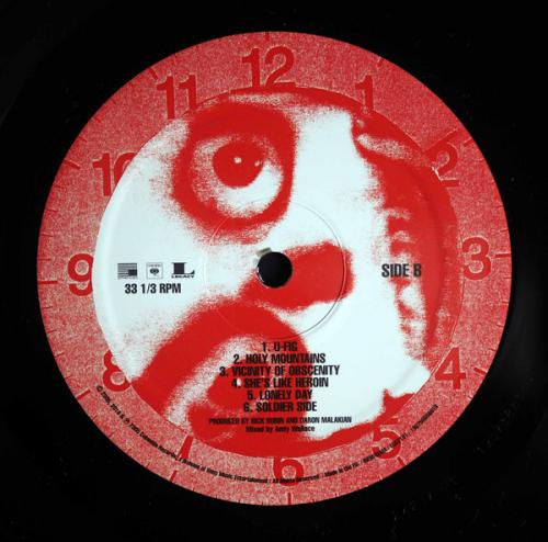 Виниловая пластинка Sony System Of A Down Hypnotize (Limited Black Vinyl)