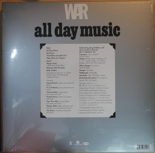 Виниловая пластинка War - All Day Music (Black Vinyl LP)