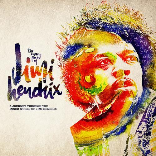 Виниловая пластинка Various Artists - The Many Faces Of Jimi Hendrix (Yellow / Blue Marbled Vinyl 2LP)