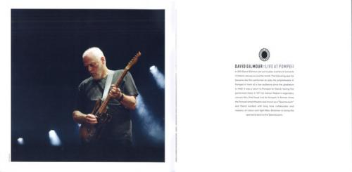 Виниловая пластинка David Gilmour LIVE AT POMPEII