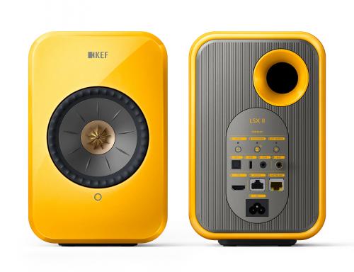 Полочная акустика KEF LSX II Solaris Yellow