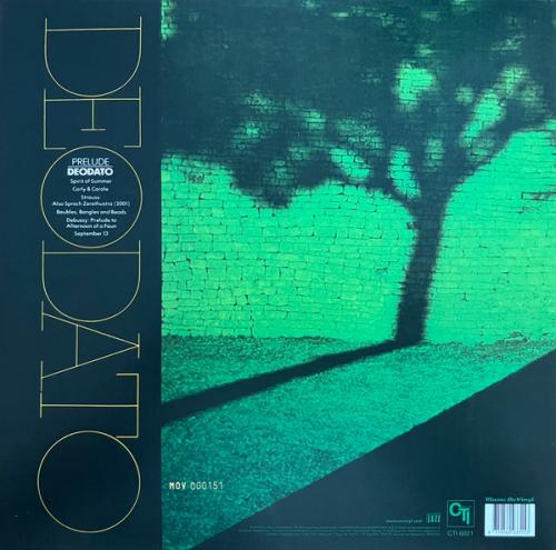 Виниловая пластинка Eumir Deodato - Prelude (Green & Yellow Marbled Vinyl LP)