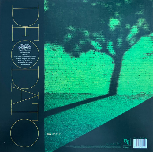 Виниловая пластинка Eumir Deodato - Prelude (Green & Yellow Marbled Vinyl LP)